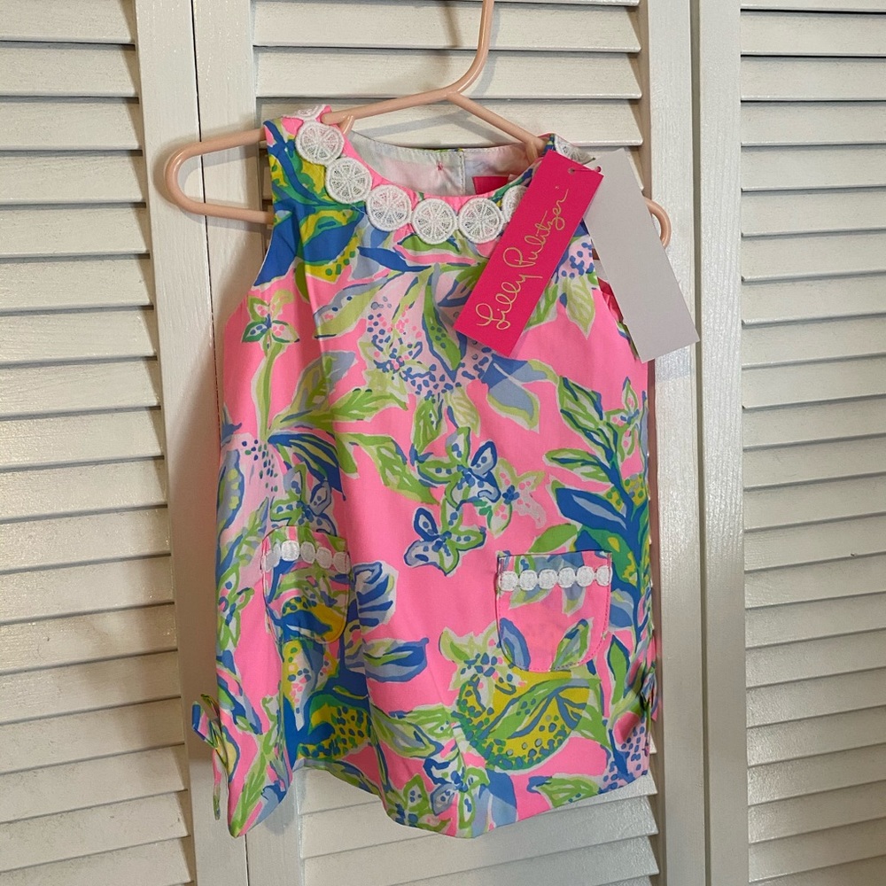 SOLD NWT Lilly Pulitzer Infant shift dress 12-18M